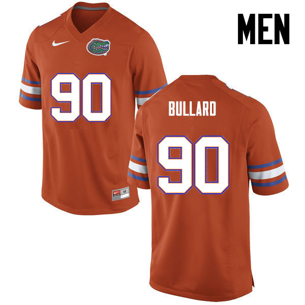 Men Florida Gators #90 Jonathan Bullard College Football Jerseys-Orange